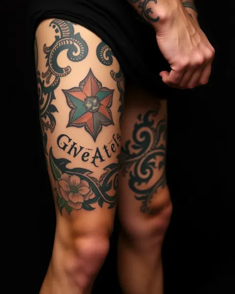 Les tatouages de cuisses des hommes : une marque sexuelle