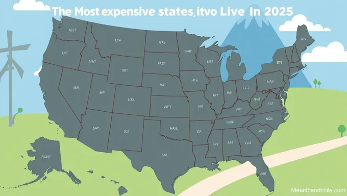 Les États les plus chers à habiter aux États-Unis en 2025