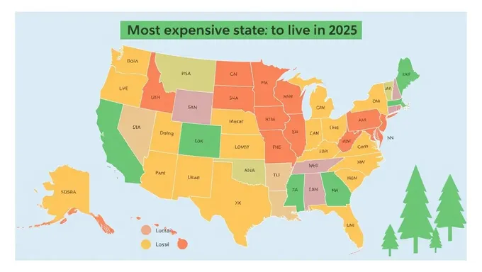 Les États les plus chers à vivre aux États-Unis en 2025