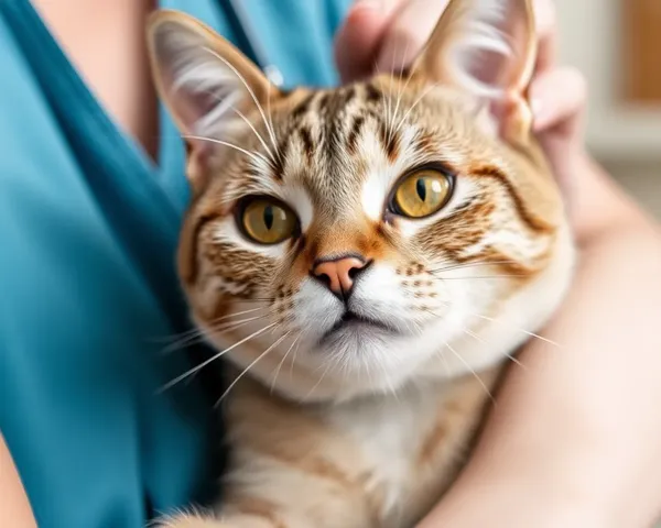 Les étapes de guérison des photos de chats castrés mâles