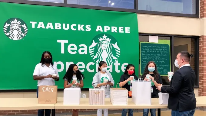 Lieu et lieu de l'Appréciation des Enseignants de Starbucks 2025 confirmés