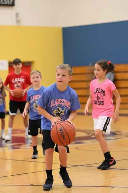 Ligue de basket-ball pour les garçons et les filles pour tous