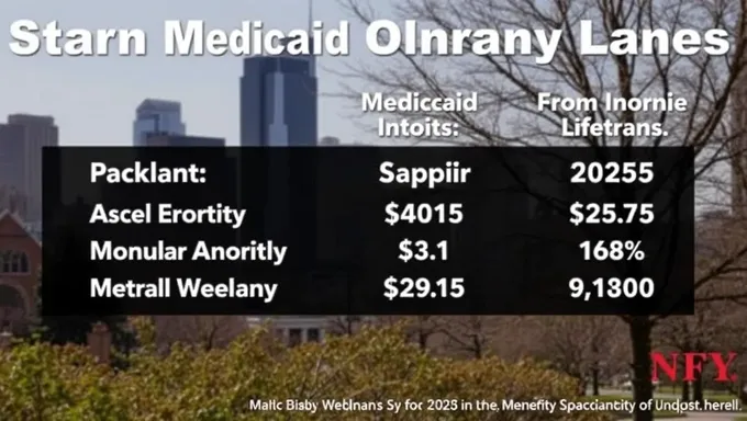 Limite d'income Medicaid dans l'État de New York pour 2025