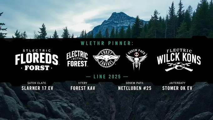 Lineup de Forest Électrique 2025 inclut des DJs et des producteurs acclamés