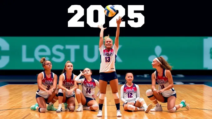 Liste de l'équipe américaine de volley-ball féminin 2025