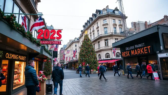 Liste des jours fériés et planning du marché 2025