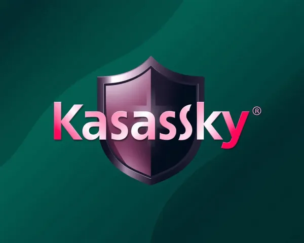 Logo Kaspersky Anti-Virus : identité visuelle colorée