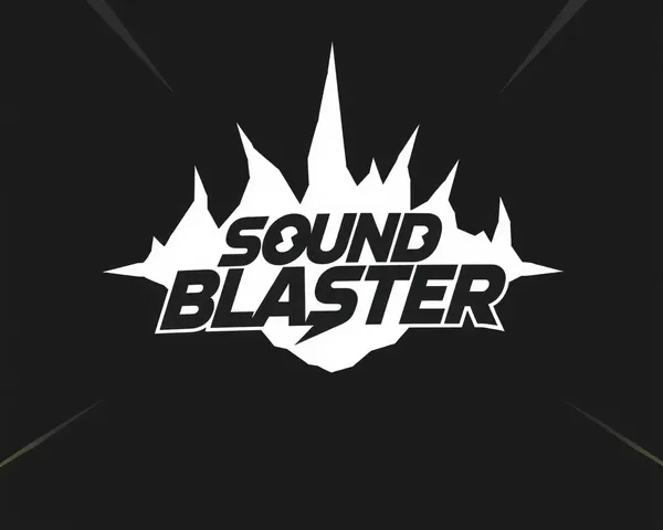 Logo PNG Sound Blaster situé