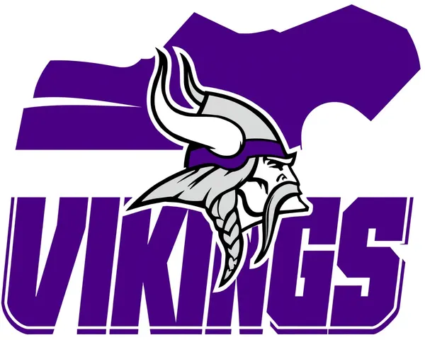 Logo PNG de l'icone des Vikings du Minnesota