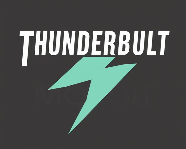 Logo Thunderbolt 5 en forme de PNG récupéré avec succès