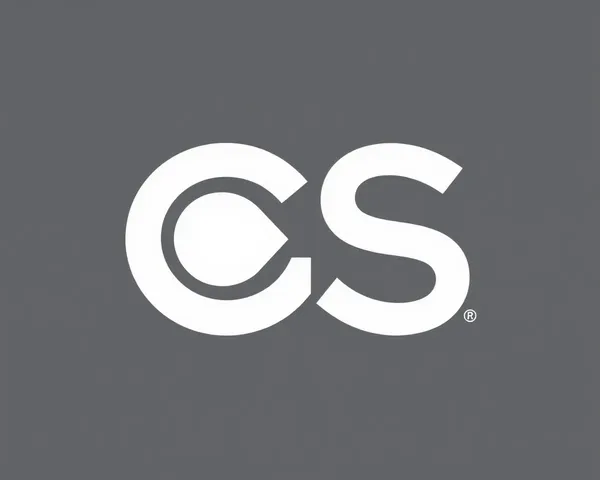 Logo de CBS en gris en format PNG pour l'identité