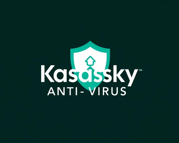 Logo de Kaspersky Anti-Virus met en valeur l'expertise de la marque