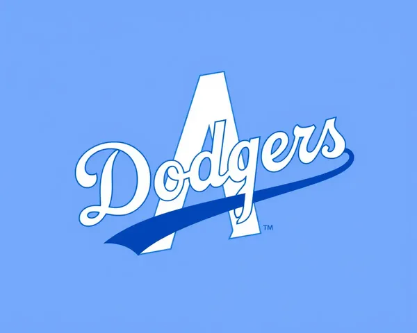 Logo de Los Angeles Dodgers PNG iconographique gratuit