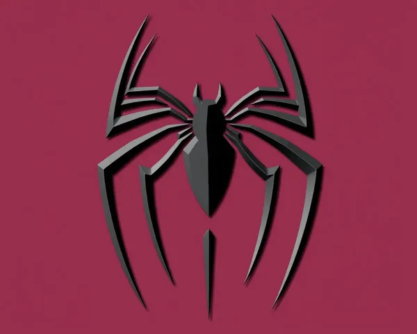 Logo de Spiderman au format PNG de conception graphique