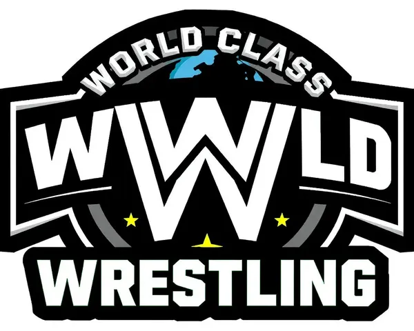 Logo de catch wrestling de classe mondiale PNG exclusif