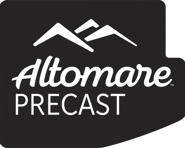 Logo de pré-cast PNG par le groupe Altomare