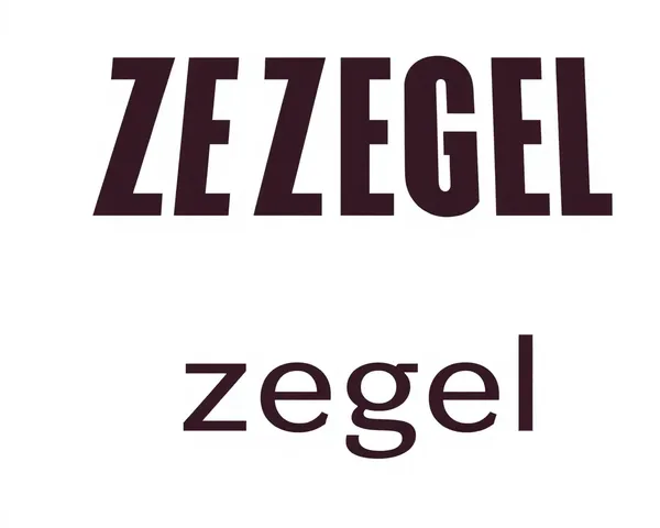 Logo de sceau de Zegel PNG : description de l'image de logo de Zegel