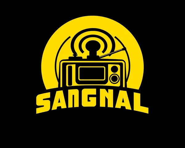 Logo de signal radio PNG vectoriel gratuit