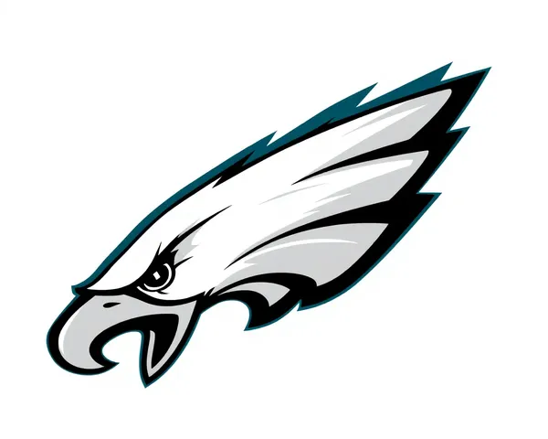 Logo des Eagles de Philadelphie PNG schéma de couleur