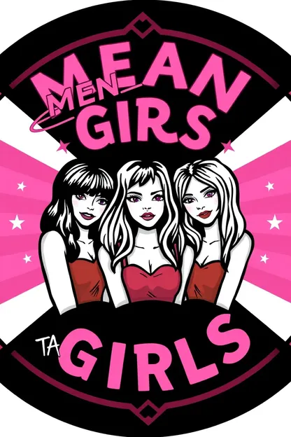 Logo des Mean Girls : icône reconnaissable des cliques adolescentes