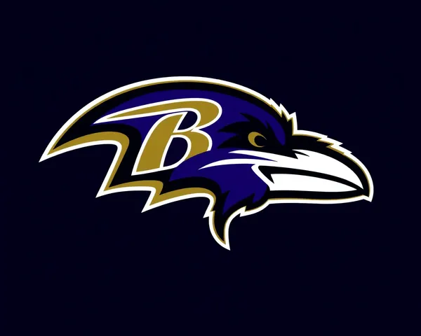 Logo des Ravens PNG : conception de logo de haute qualité des Ravens