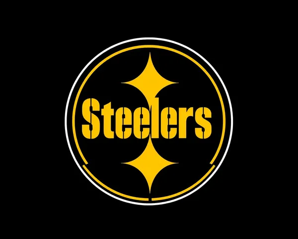 Logo des Steelers de Pittsburgh Png autorisé pour usage commercial