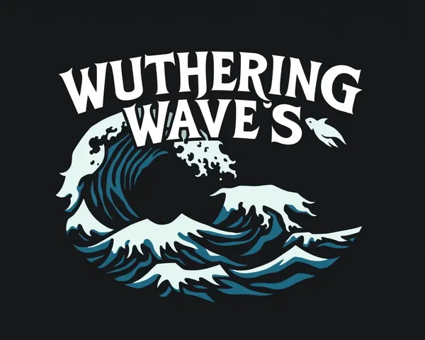 Logo des vagues de Wuthering en PNG nécessite maintenant