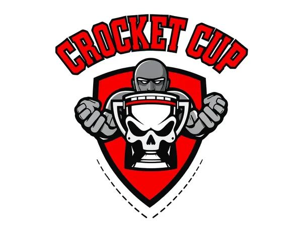 Logo du Cup Crocket PNG, symbole de lutte transparent