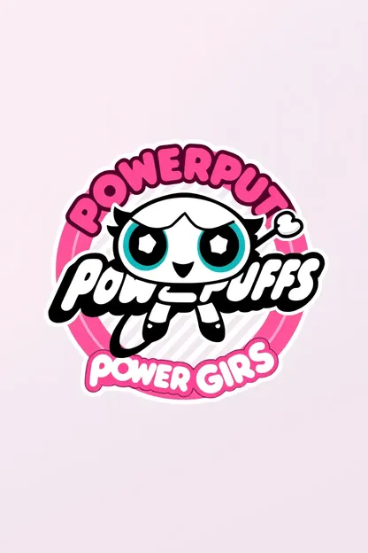 Logo iconique des Powerpuff Girls