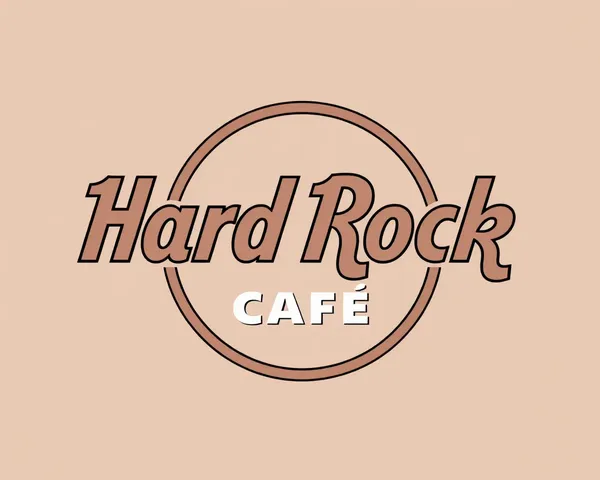 Logo vectorisé Hard Rock Cafe sans fond d'arrière-plan