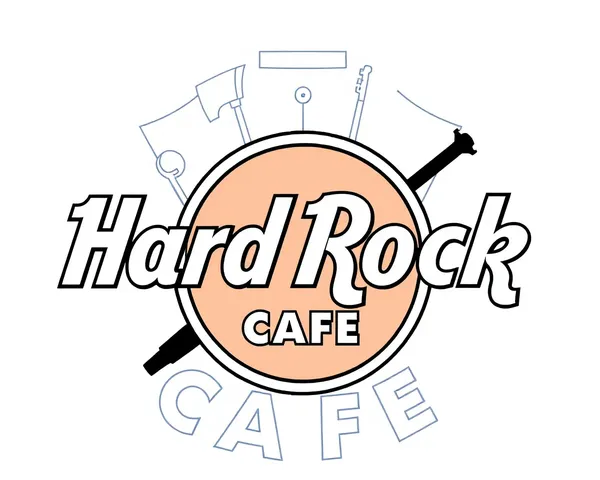 Logo vectorisé de Hard Rock Cafe en format PNG fourni