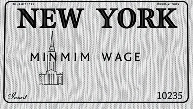 Loi sur le salaire minimum de New York 2025 en vigueur