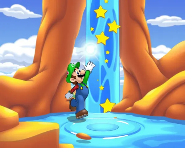 Luigi Mario Wonder PNG fichier format image