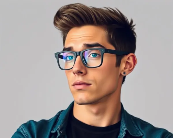 Lunettes de nerd PNG pour téléchargement