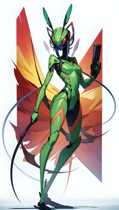 Mantis X Hentai : mélange unique de nature et de fantasy