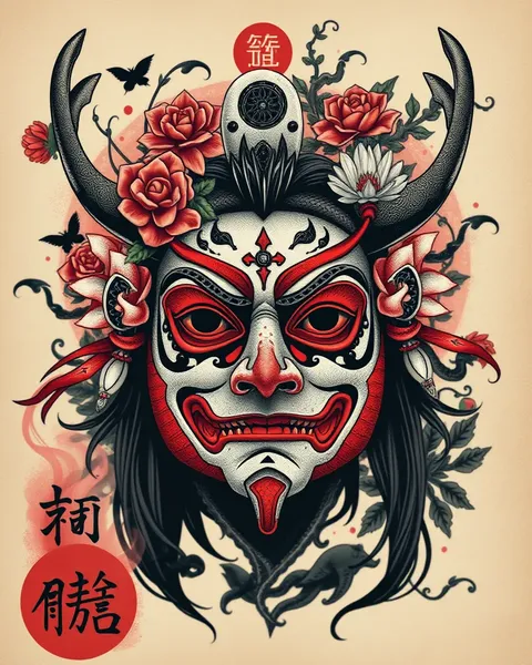 Masque de tatouage Japon : Un phénomène culturel