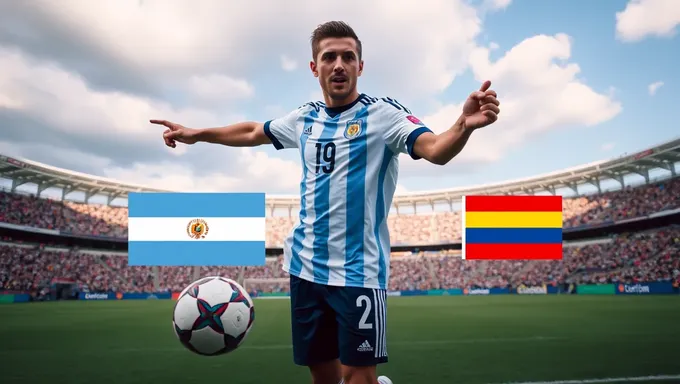 Match Colombia-Argentine en 2025 Copa America