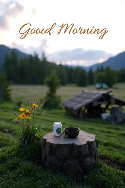 Matin Paysage, Images de la Sérénité de la Nature