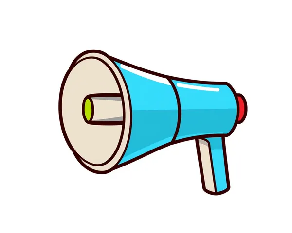 Megaphone emoji sur fond transparent PNG - conception de design