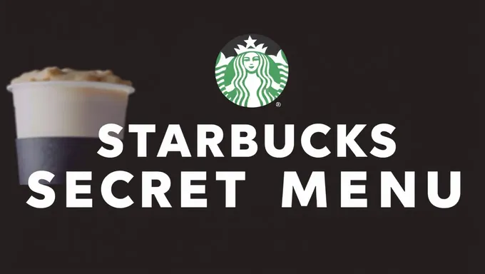 Menu secret Starbucks 2025 : Aperçu préalable