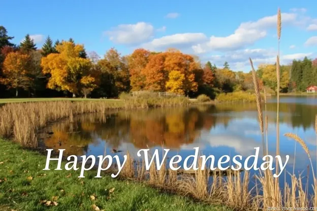 Mercredi Joyeux Automne Images : Scènes de Printemps Élégantes pour Mercredi Joyeux