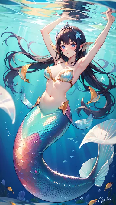 Mermaid Hentai : Charmes séductrices de la créature mythique