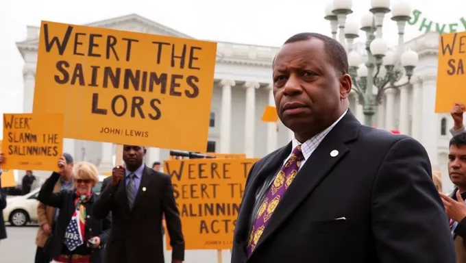 Mise à jour de l'état de la Loi sur les droits de vote John Lewis 2025