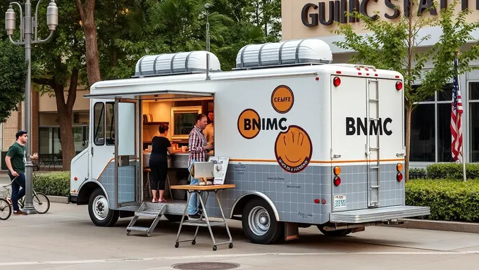 Mise à jour du camion de nourriture bnmc 2025