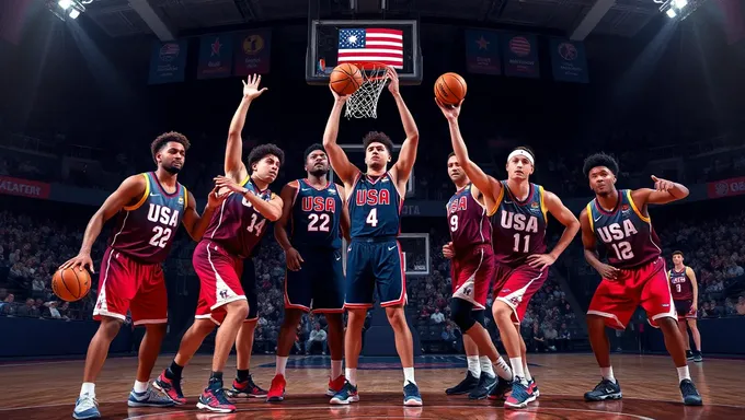 Mise à jour du score du basket-ball des États-Unis 2025