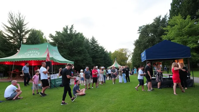 Mise à jour météo du concert du Village Green de Northbrook 2025