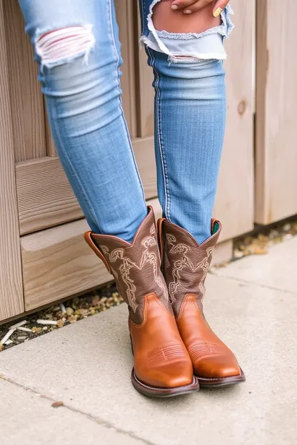 Mocassins de cow-boy pour les petites filles