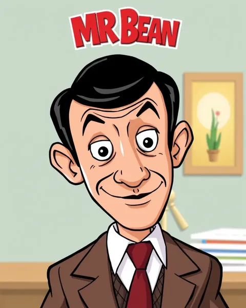 Moments comiques d'images de Mr Bean