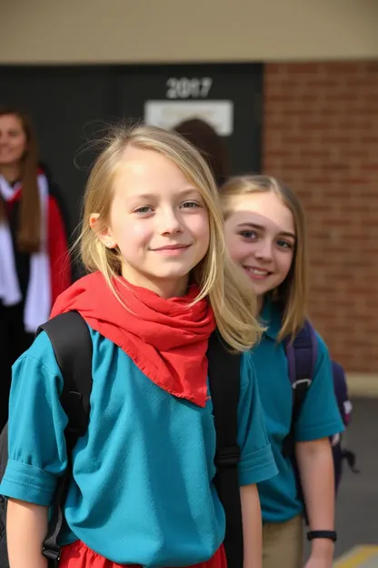 Moments de liens d'amitié et de moments de bonding chez les filles du collège