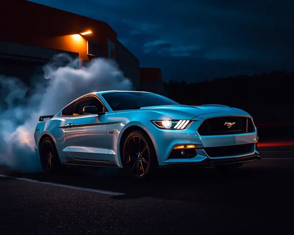 Mustang Underglow PNG : Mustang Underglow PNG pour ordinateur